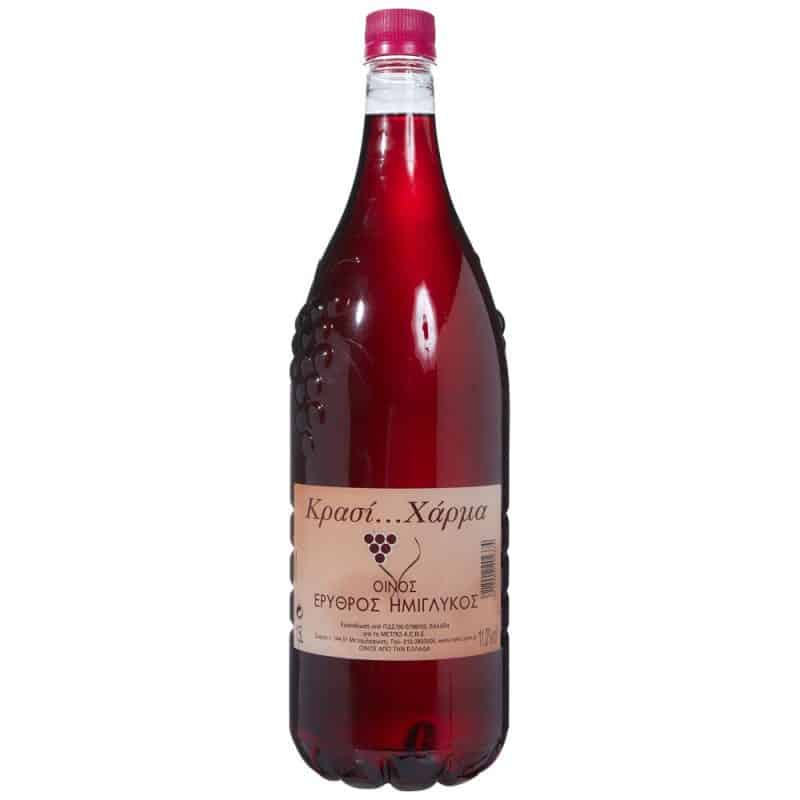 Χάρμα Ημίγλυκο Κόκκινο Κρασί 1,5L
